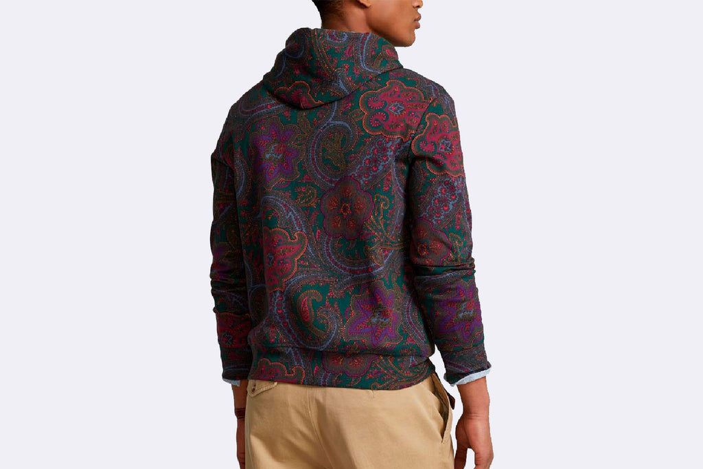 Polo Ralph Lauren Hoodie Paisley Print | Consuela Store