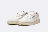 Autry Medalist Low Leather/Leather White/White