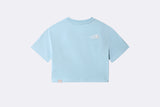 The North Face Wmns Crop S/S Tee Beta Blue