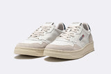 Autry Medalist Low Leather/Suede White/Blue