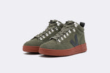 Veja Roraima Suede Olive Black Rust Sole