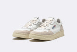 Autry Medalist Low Leather/Suede White