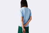 Lacoste Wmns Heritage Loose Fit T-Shirt Sky Blue