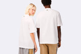 Lacoste Loose Fit Big Logo White
