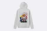 Wood Wood Fred Eye Graphic Hoodie Snow Marl