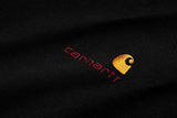 Carhartt WIP L/S American Script Tshirt Black