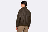 Baracuta G9 Waxed Eco Curly Fur Harrington Jacket