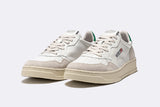 Autry Medalist Low Women Leather/Suede White/Green