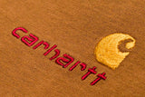 Carhartt WIP S/S American Script T-shirt Hamilton Brown
