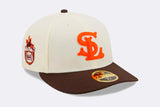 New Era 59FIFTY Chrome White St. Louis Browns MLB Cooperstown Cap