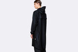 Rains Black Fishtale Parka