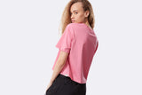 The North Face W/W Cropped Fine Tee Pink