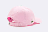 Lacoste Organic Cotton Pink Cap
