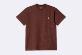 Carhartt WIP S/S American Script T-shirt Brown