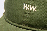 Wood Wood Low Profile Green Cap