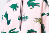 Lacoste Wmns Holiday Oversized Hoodie Flamingo