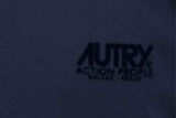 Autry T-Shirt Iconic Rubberized Logo Navy