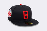 New Era Boston Red Sox Cooperstown Patch 59FIFTY Navy