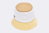 Lacoste Bucket Hat Color Block Yellow