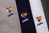 CNSL Pride Heart T-Shirt Navy