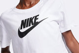Nike Wmns Sportwear Essential Cropped T-Shirt White/Black