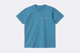 Carhartt WIP S/S Chase T-Shirt Icy Water / Gold