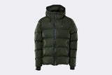 Rains Green Puffer Jacket