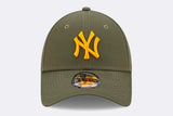 New Era NY Yankees League Essential 9Forty Olive/Yellow