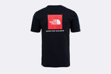The North Face S/S Red Box Tee Black