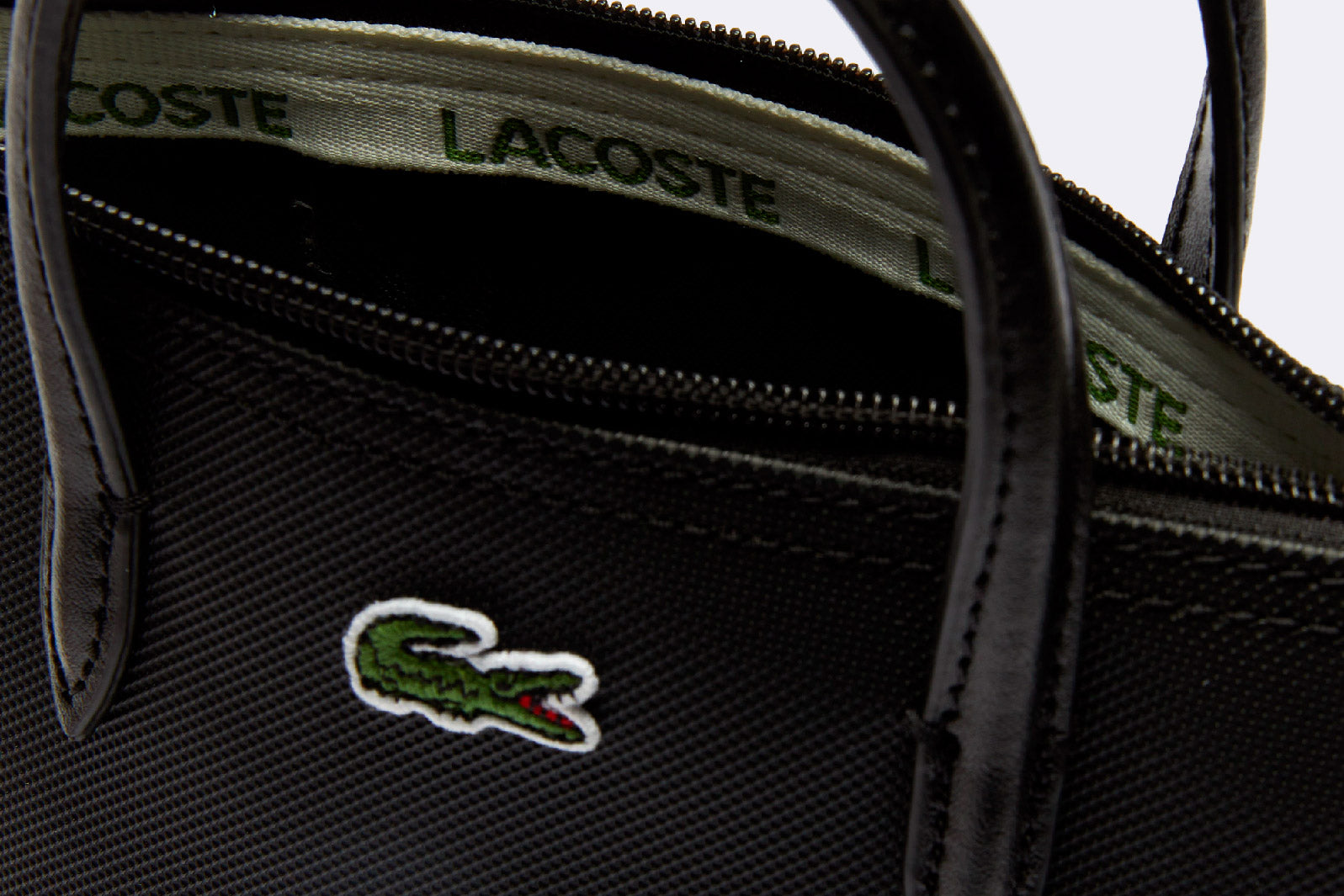 Lacoste L12.12 Concept Mini Shopping Bag Black