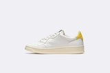 Autry Medalist Low Leather White/Yellow