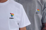 CNSL Pride Heart T-Shirt Navy