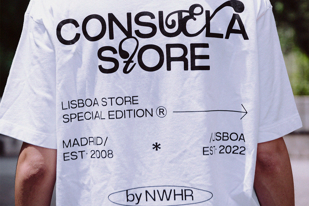 CNSL x NWHR "Lisbon T-Shirt" White