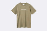 Wood Wood Sami logo T-shirt Dusty Green