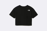 The North Face Wmns Crop Fine Tee Black