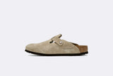 Birkenstock Boston SFB Suede Leather Taupe