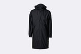 Rains Black Fishtale Parka