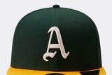 New Era Oakland Athletics Cooperstown Patch 59FIFTY Fitted Dark Green