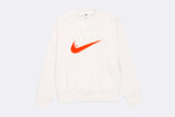 Nike Sportswear Sweatshirt University White Orange