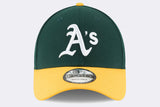 New Era 9TWENTY Oakland Athletics Essential Green Yellow