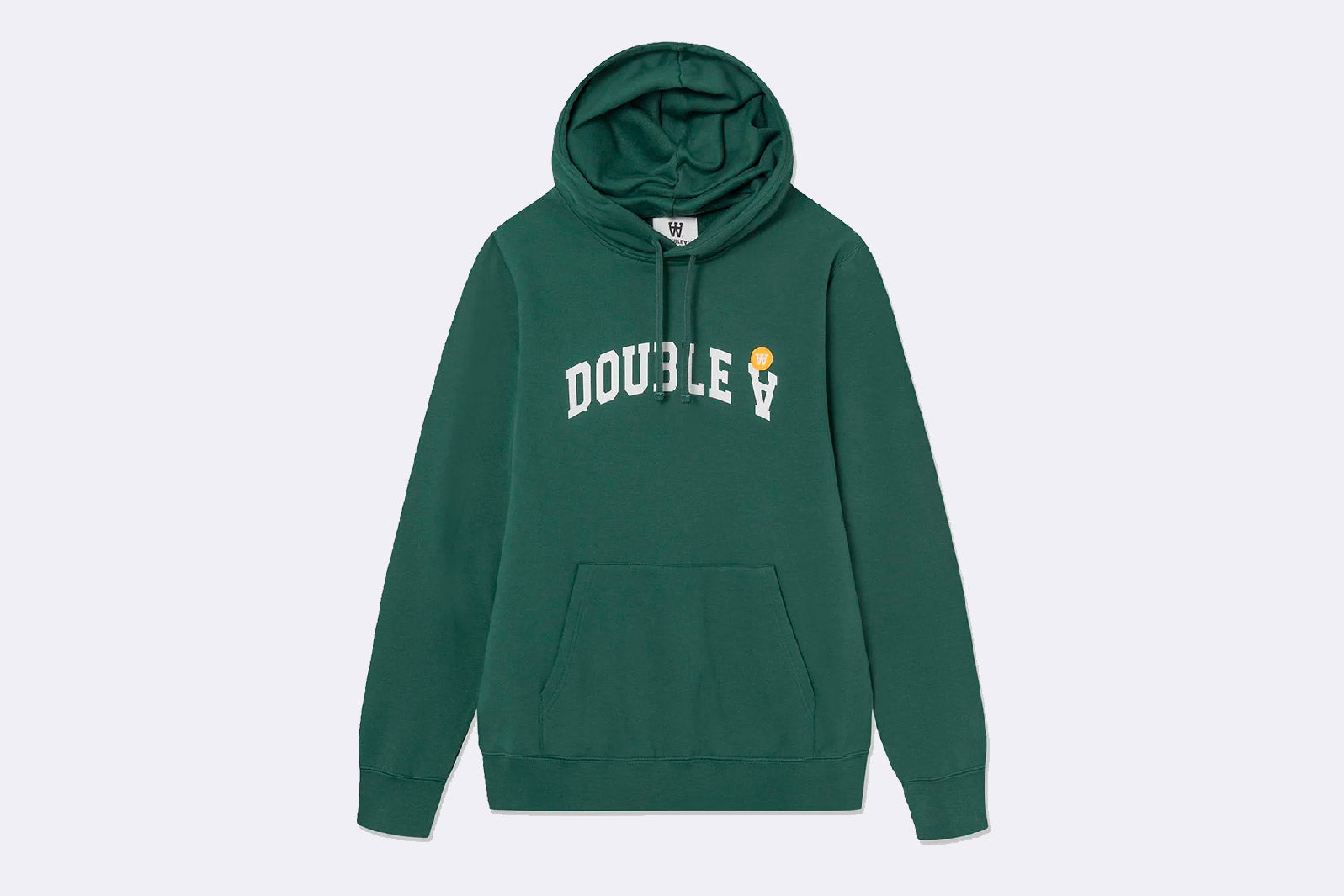 Wood Wood Ian Arch Hoodie Forest Green