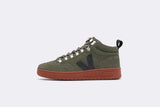 Veja Roraima Suede Olive Black Rust Sole