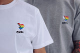 CNSL Pride Heart T-Shirt Grey