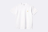 Carhartt WIP S/S Chase T-Shirt White / Gold