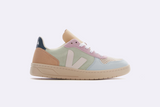 Veja Wmn V-10 Suede Jade/White/Multicolor